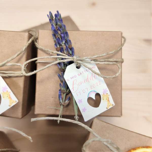 sacchetto confetti battesimo ecofattoart